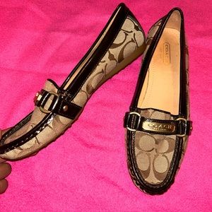 Coach Women's Tan Loafers